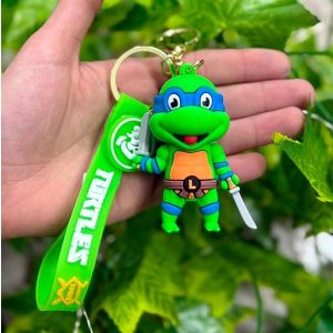 Llavero De Goma 3D Personajes — tortugas ninjas 1 Llavero De Goma 3D Personajes — tortugas ninjas 1