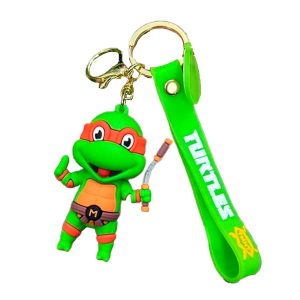 Llavero De Goma 3D Personajes — tortugas ninjas 2