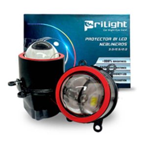 Prilight Proyector Bi-LED Auxiliar 3 Pulgadas Triple Color- Blanco