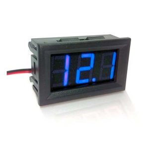 6580 Voltímetro Digital LED Rojo y Azul 12V
