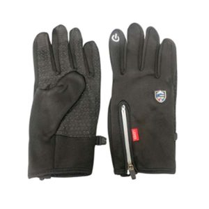 9278-9279 Guantes Premium para Moto Negros con Cierre