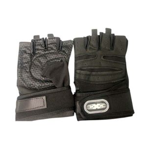 9541-9563 Guantes Deportivos para Moto Negros Talle M o L