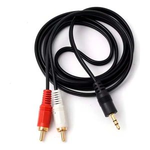 AUX-DOBLE Cable Auxiliar 3.5 mm con Salida de Audio y Video