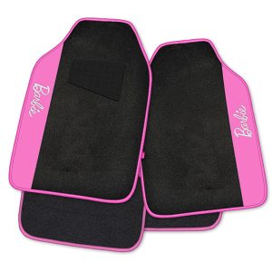 Alfombra De Felpa Barbie 4 Piezas BBCM002