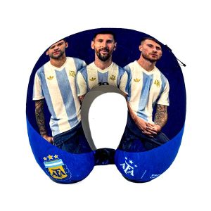 Almohada Para Cuello AFA Selección – Messi, Cuti, Alexis