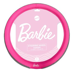 Cubre Volante Barbie Rosa Con Strass Y Firma 38cm BBSWC008