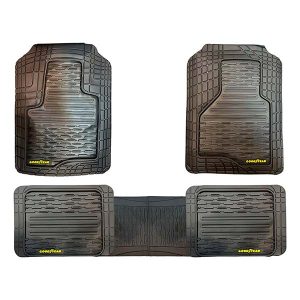 GY-1668 Goodyear Alfombra Duty de Goma 3 Piezas Universal