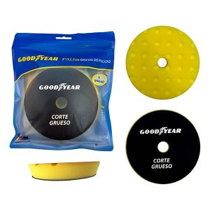 Goodyear Disco de Pulido Corte Grueso 5 Pulgadas Amarillo