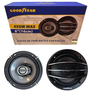 GY-6961 Goodyear Parlante 4 Pulgadas 3 Vías 300W