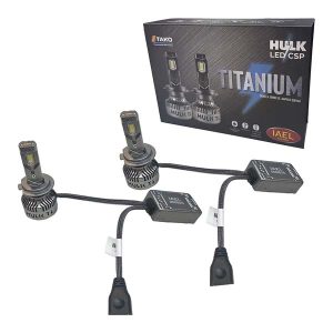 HULKTITA-H4 Kit Cree LED Hulk Titanium H4 Canbus 75W 60.000LM