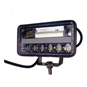 IL03 Faro LED Rectangular 56W Alta Baja Posición y Destello 12V / 24V