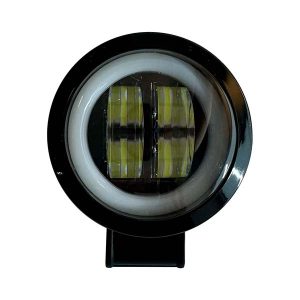 ial-20r Faro LED Redondo 20W con Ojo de Ángel Blanco 12V
