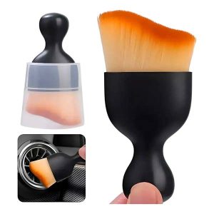BRO12-D Brocha de Cerdas para Limpieza de Interior Automotor - Laffitte